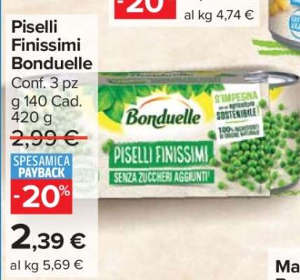 Piselli Finissimi Bonduelle