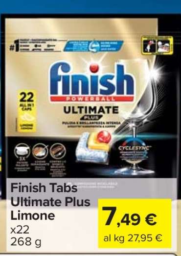 Finish Tabs Ultimate Plus Limone