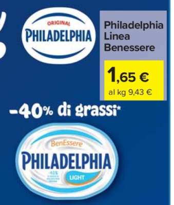 Philadelphia Linea Benessere