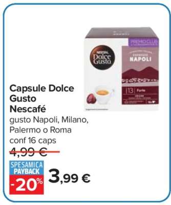 Capsule Dolce Gusto Nescafé