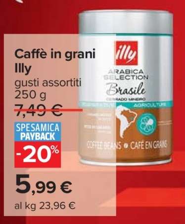 Caffè in grani Illy