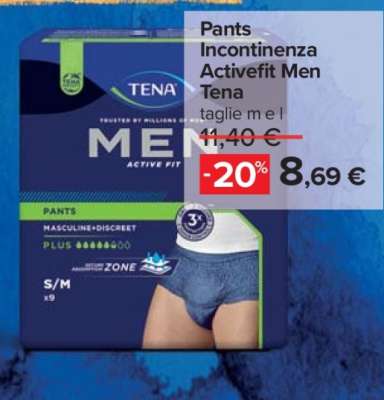 Pants Incontinenza Activefit Men Tena