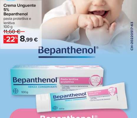 Crema Unguente 5% Bepanthenol