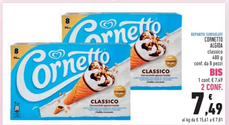 Cornetto Algida Classico