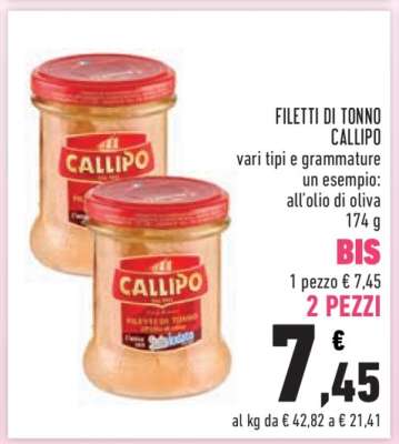 Filetti di Tonno Callipo