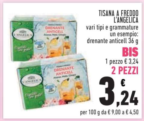 TISANA A FREDDO L'ANGELICA