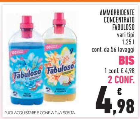 Ammorbidente Concentrato Fabuloso
