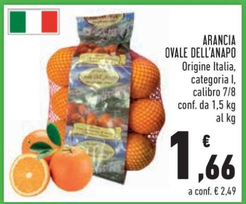 ARANCIA OVALE DELL'ANAPO