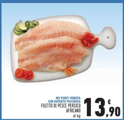 Filetto di Pesce Persico Africano
