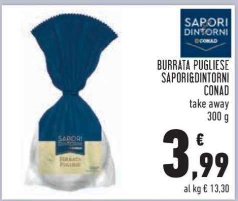 Burrata Pugliese Sapori&Dintorni Conad
