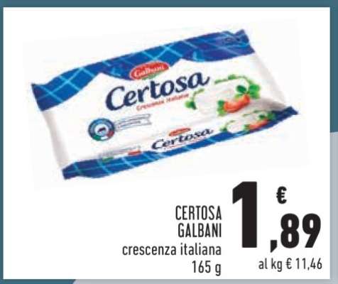 CERTOSA GALBANI