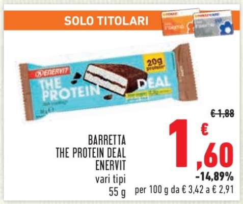 BARRETTA THE PROTEIN DEAL ENERVIT