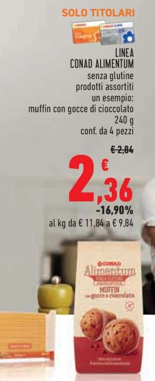 CONAD ALIMENTUM Muffin