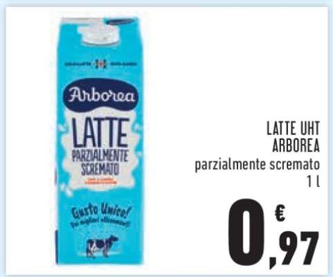 LATTE UHT ARBOREA