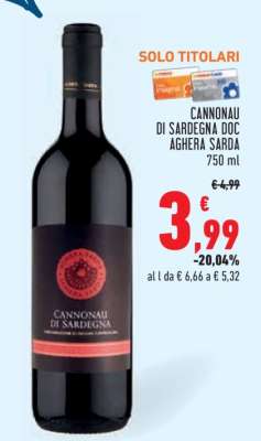 Cannonau di Sardegna DOC Aghera Sarda