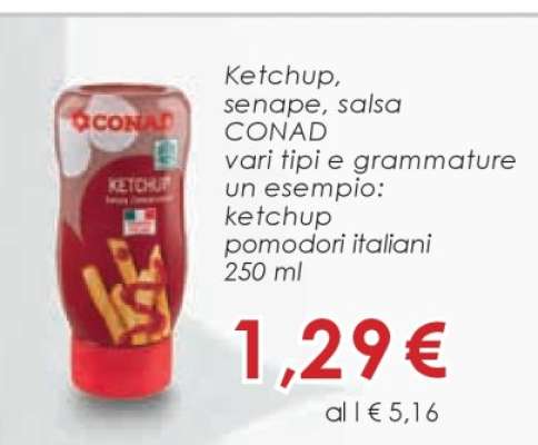 CONAD Ketchup