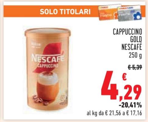 Cappuccino Gold Nescafé