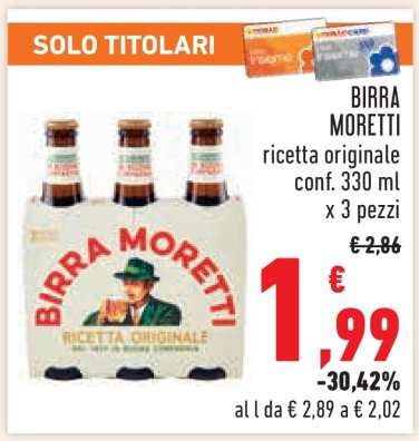 BIRRA MORETTI