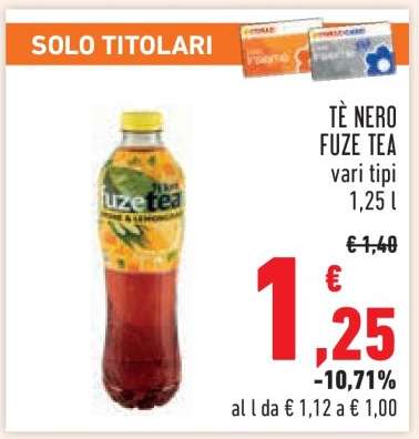 Tè Nero Fuze Tea