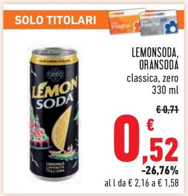 LEMONSODA, ORANSODA