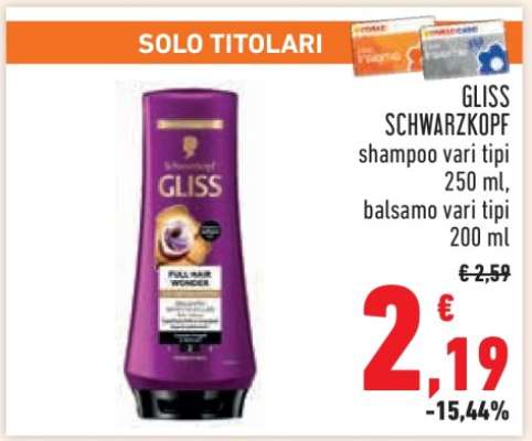 GLISS SCHWARZKOPF