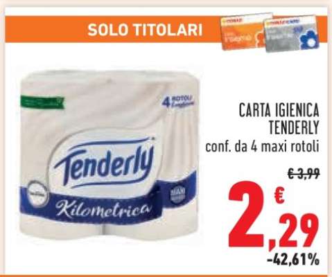 CARTA IGIENICA TENDERLY