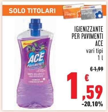 Igienizzante per Pavimenti ACE