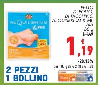 PETTO DI POLLO, DI TACCHINO AEQUILIBRIUM & ME AIA