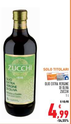 Olio Extra Vergine di Oliva Zucchi