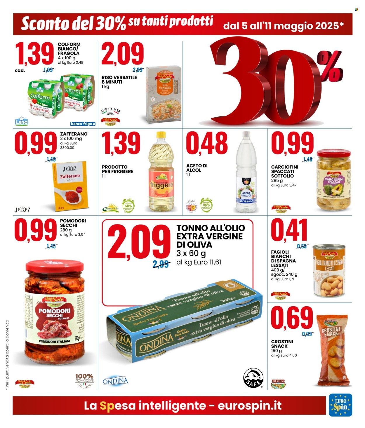Volantino EuroSpin - 5/5/2025 - 11/5/2025. Pagina 1