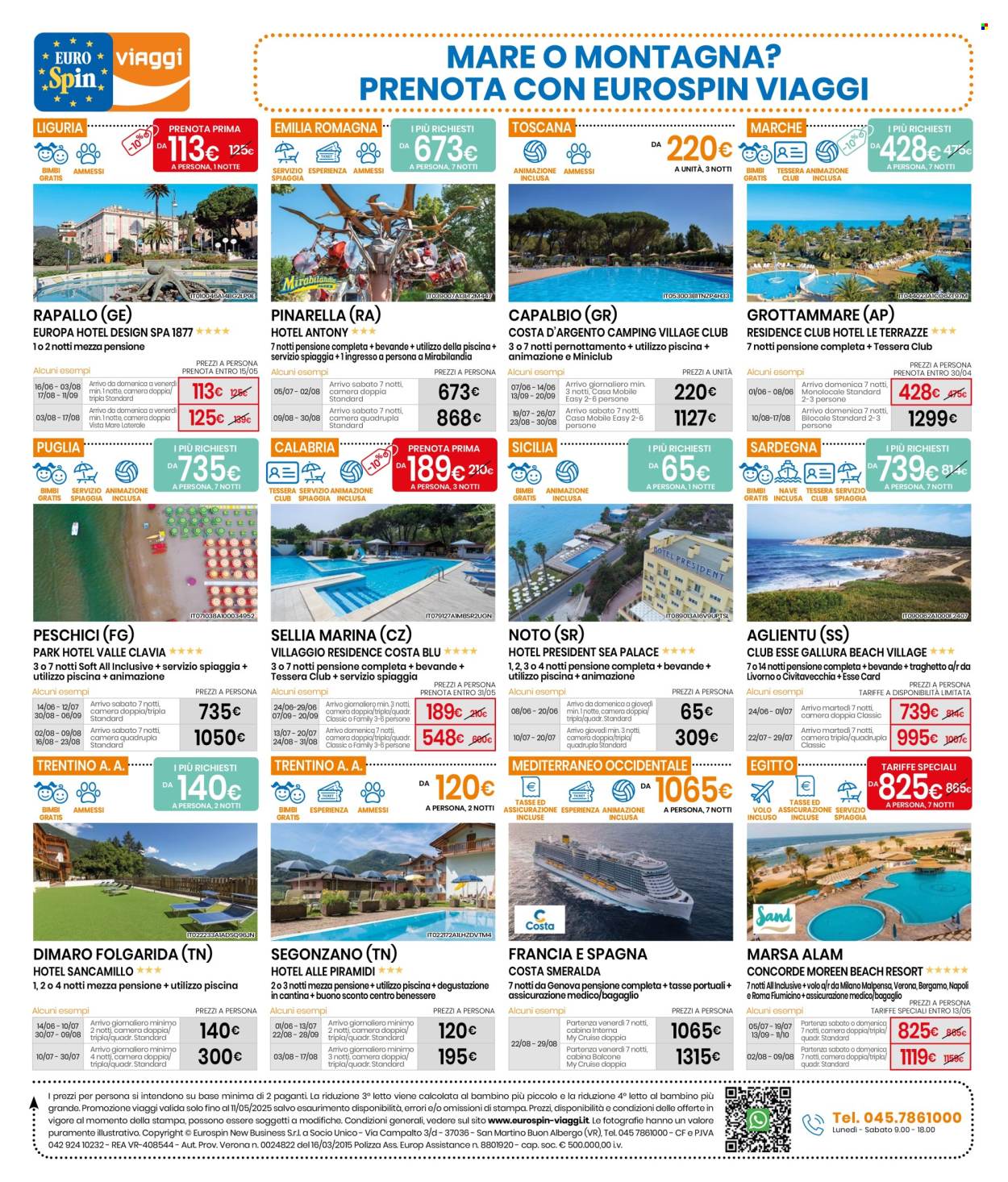 Volantino EuroSpin - 5/5/2025 - 11/5/2025. Pagina 1