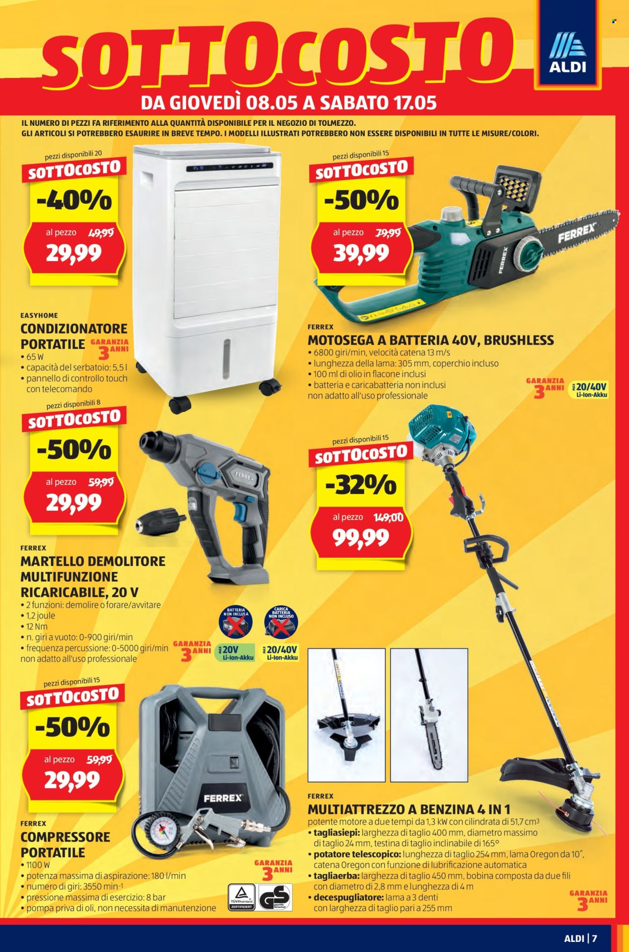 Volantino Aldi - 8/5/2025 - 11/5/2025. Pagina 1