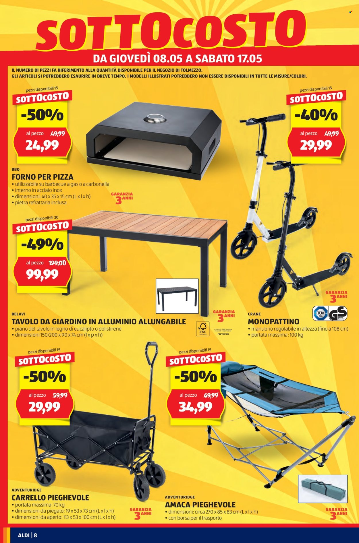 Volantino Aldi - 8/5/2025 - 11/5/2025. Pagina 1