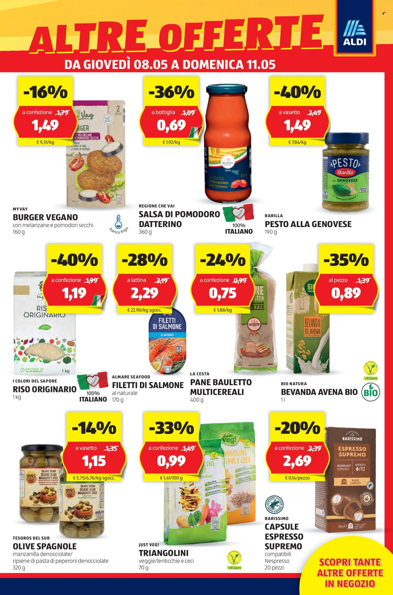 Volantino Aldi - 8/5/2025 - 11/5/2025. Pagina 1