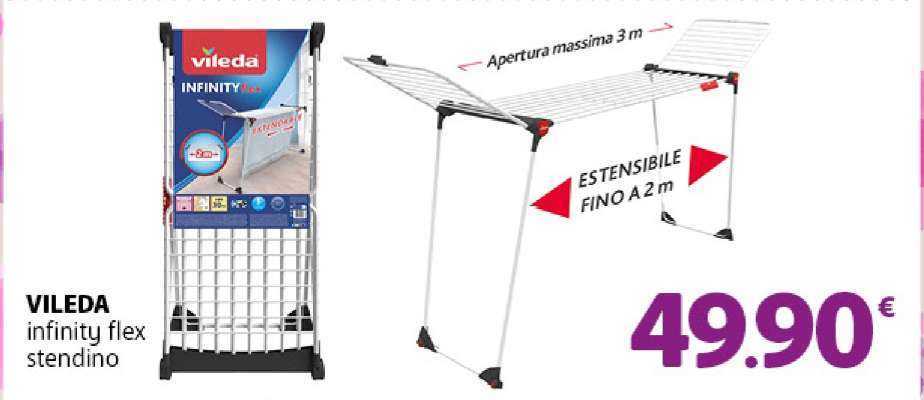 VILEDA infinity flex stendino