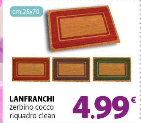 LANFRANCHI zerbino cocco riquadro clean