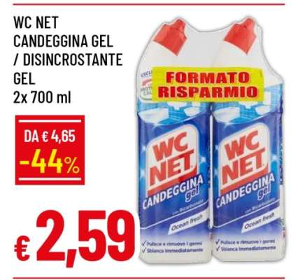 WC NET CANDEGGINA GEL / DISINCROSTANTE GEL