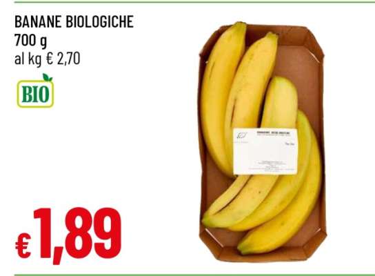 BANANE BIOLOGICHE