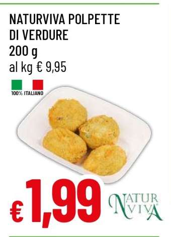 NATURVIVA POLPETTE DI VERDURE
