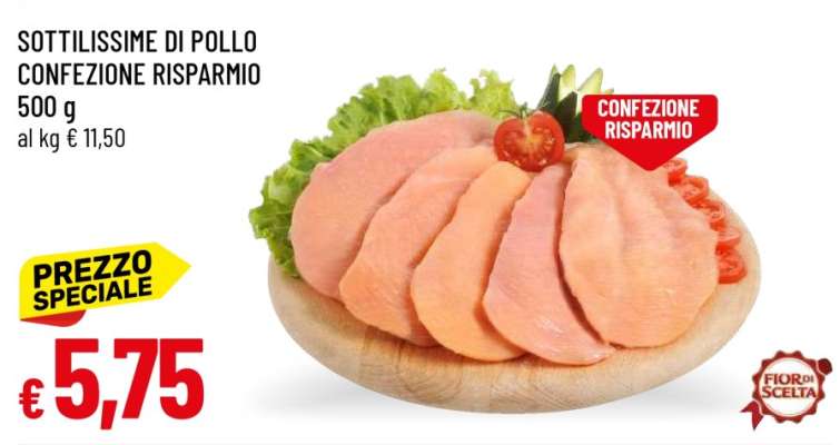 Sottilissime di Pollo Confezione Risparmio
