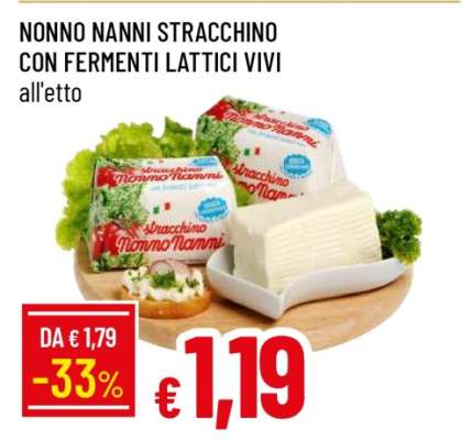 NONNO NANNI STRACCHINO CON FERMENTI LATTICI VIVI