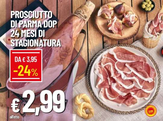 Prosciutto di Parma DOP 24 mesi di stagionatura
