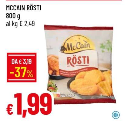 MCCAIN RÖSTI