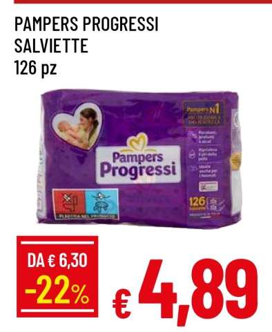 PAMPERS PROGRESSI SALVIETTE
