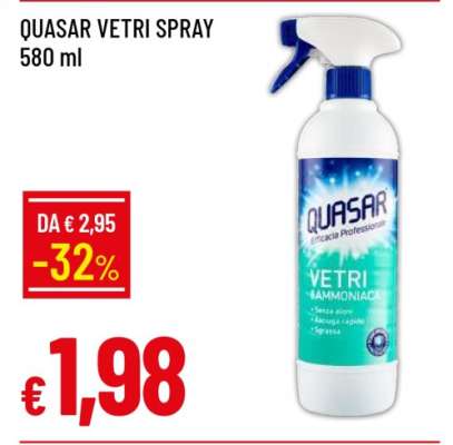 QUASAR VETRI SPRAY