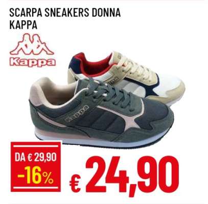SCARPA SNEAKERS DONNA KAPPA