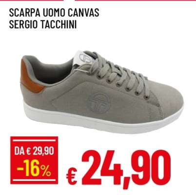 SCARPA UOMO CANVAS SERGIO TACCHINI