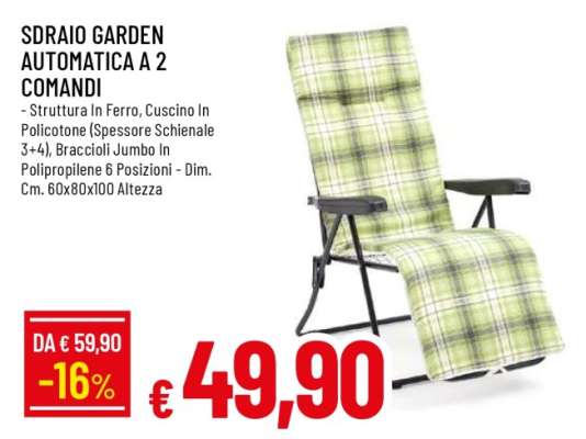 SDRAIO GARDEN AUTOMATICA A 2 COMANDI