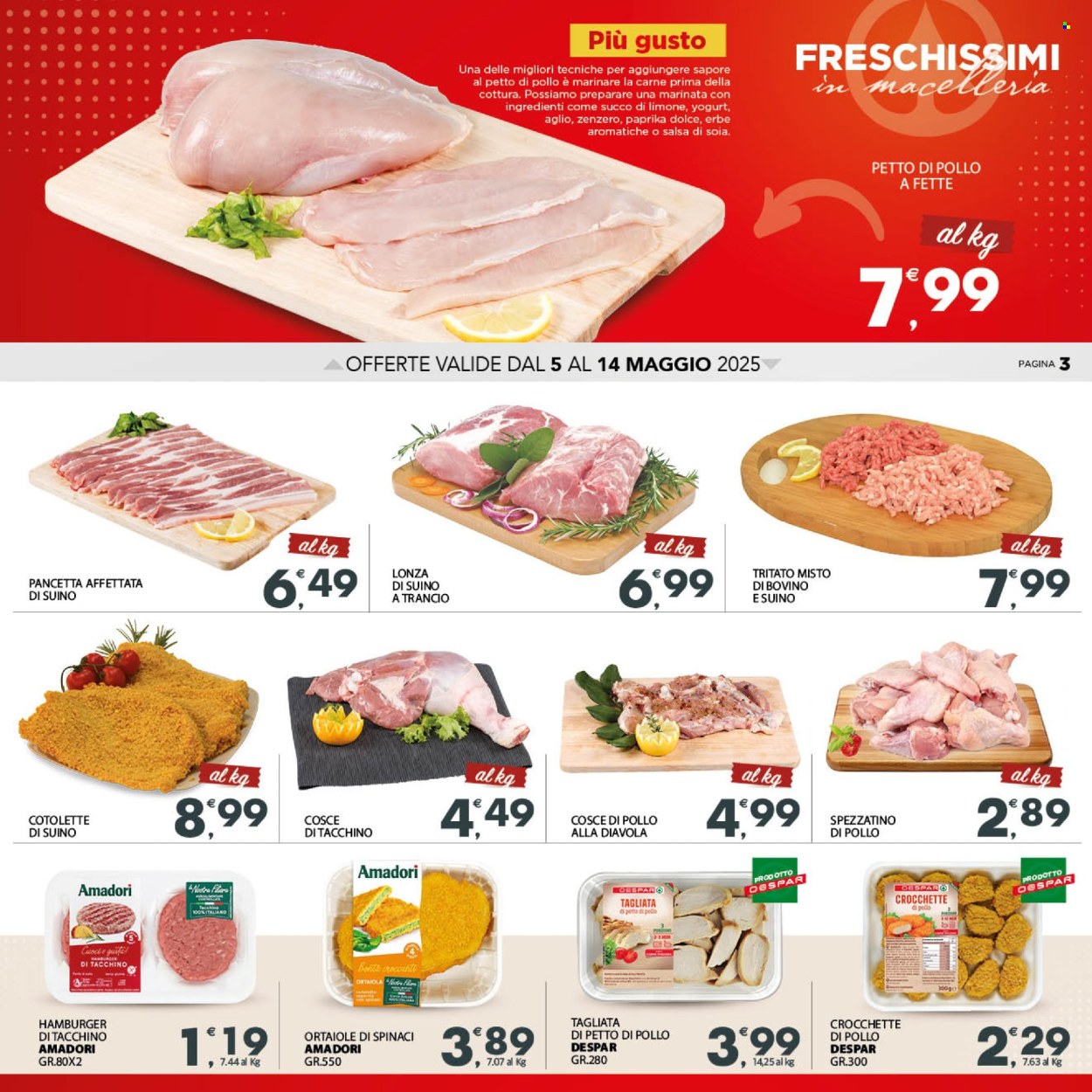 Volantino Eurospar - 5/5/2025 - 14/5/2025. Pagina 1