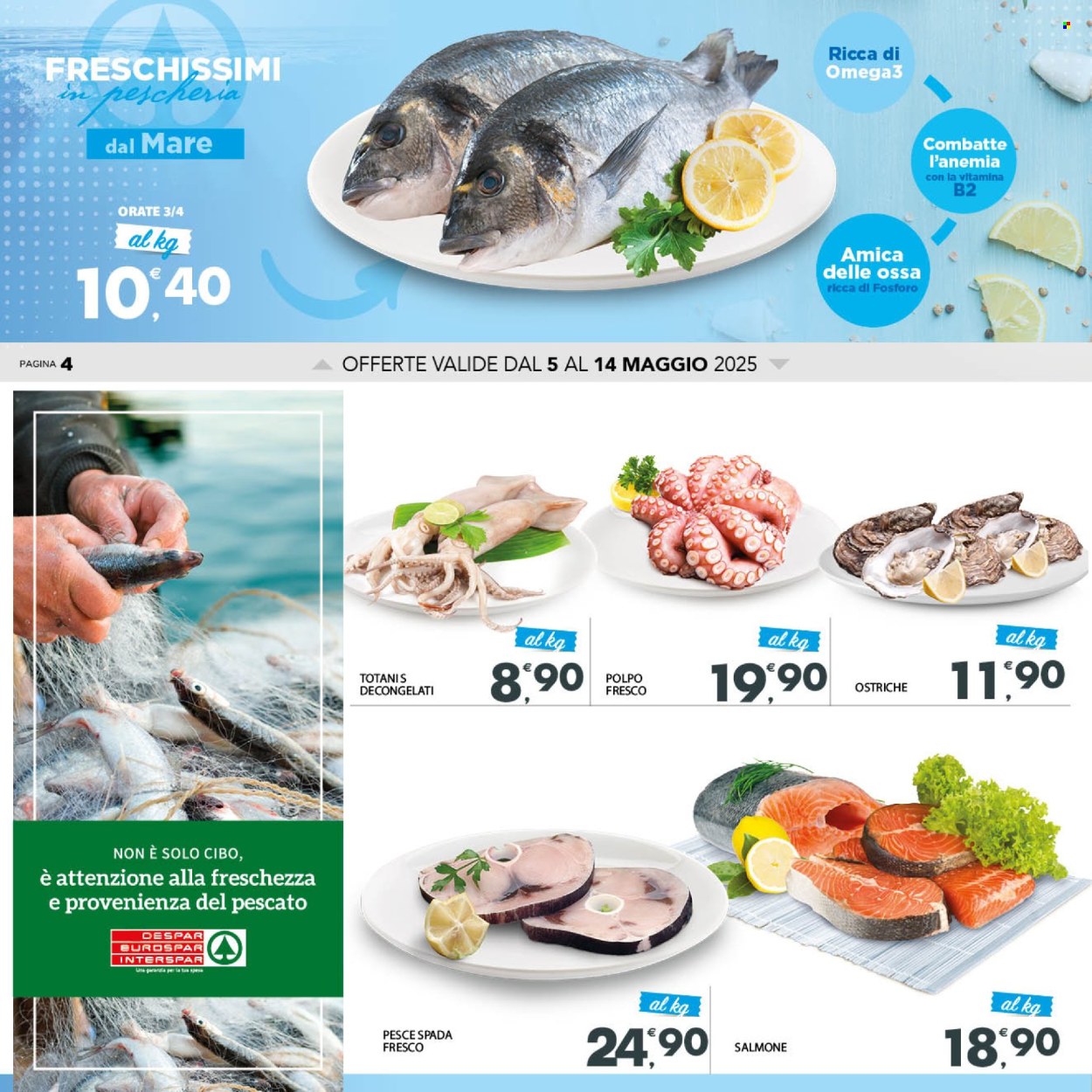 Volantino Eurospar - 5/5/2025 - 14/5/2025. Pagina 1